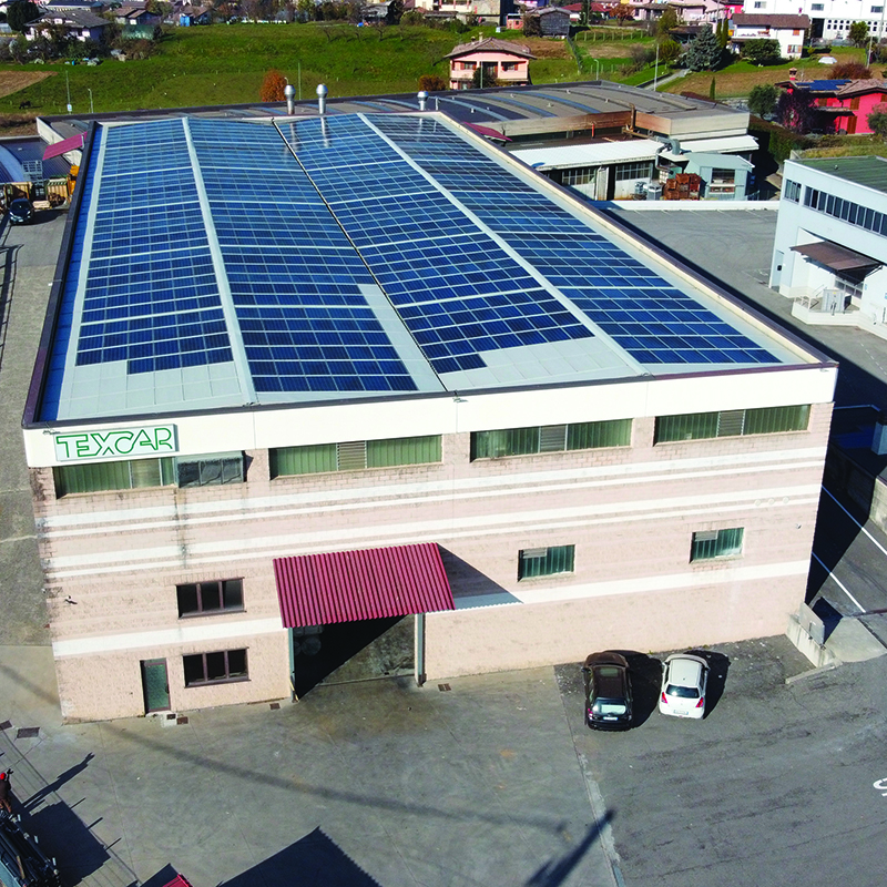 Texcar stabilimento di Gandino